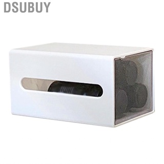 Dsubuy Wall Mounted Storage Box Bathroom Cosmetic Cotton Swabs Jewelry Home Office Sundries  Hairpin Drawer