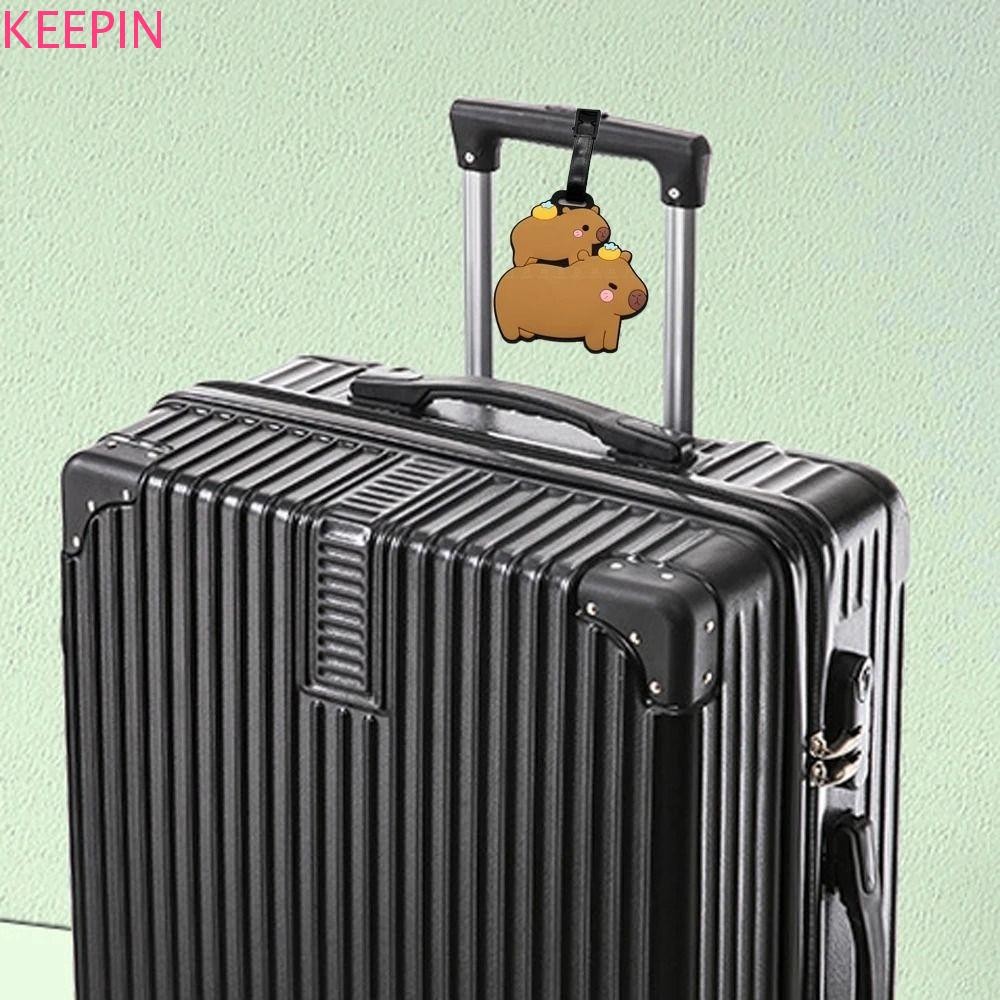 Keepin Capybara แท็กกระเป๋าเดินทาง, Boarding Pass Information Card ...
