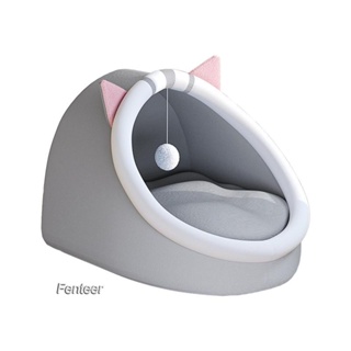 [Fenteer] ที่นอนสัตว์เลี้ยง แบบนิ่ม กันลื่น ให้ความอบอุ่น สําหรับสุนัข แมว
