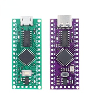Lgt8f328p-lqfp32 MiniEVB TYPE-C MICRO USB เข้ากันได้กับ ATMEGA328 Nano V3.0 LGT8F328P CH9340C / HT42B534-1 SOP16 สําหรับ Arduino