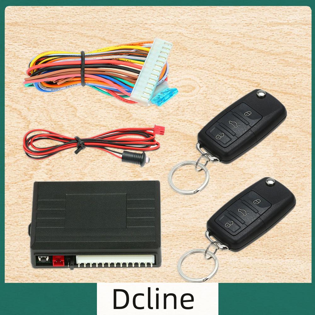 dcline-th-ชุดรีโมตเซ็นทรัลล็อครถยนต์-ระบบรักษาความปลอดภัย-433-92mhz