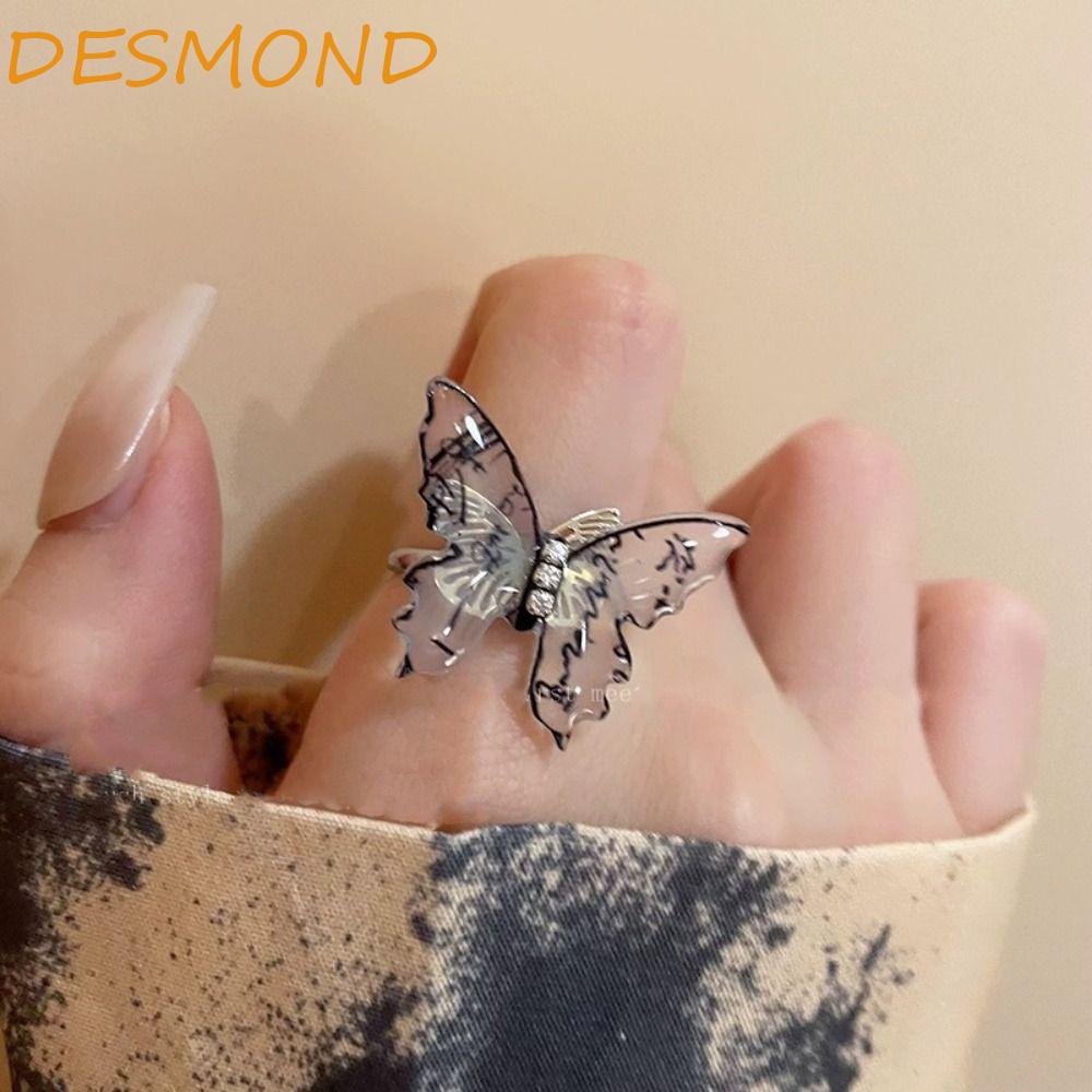 desmond-แหวนเรซิ่น-แบบยืดหยุ่น-รูปผีเสื้อ-สไตล์จีนย้อนยุค-เครื่องประดับ-สําหรับคู่รัก