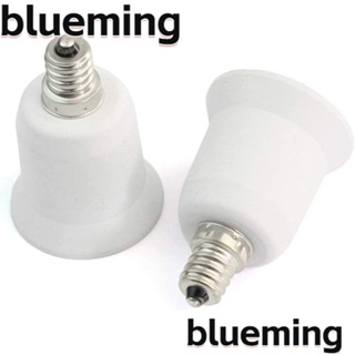 Blueming2 อะแดปเตอร์แปลงฐานหลอดไฟ 6A PBT E12 เป็น E27 สกรู 220V สําหรับหลอดไฟ LED