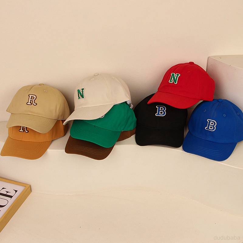 หมวกเบสบอล-กันแดด-พิมพ์ลายตัวอักษร-แฟชั่นฤดูร้อน-สําหรับเด็กผู้ชาย-และเด็กผู้หญิง