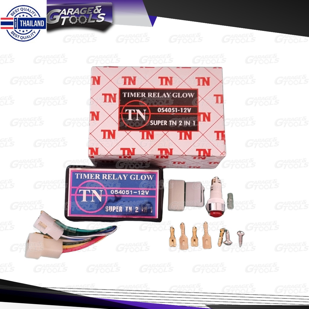 ไทม์เมอร์ รีเลย์ เผาหัว 12v ยี่ห้อ TN TIMER RELAY GLOW | Shopee Thailand