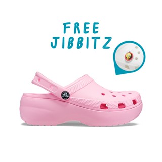 [พร้อมส่ง] Crocs Classic Platform Clog W Flamingo 206750-6S0