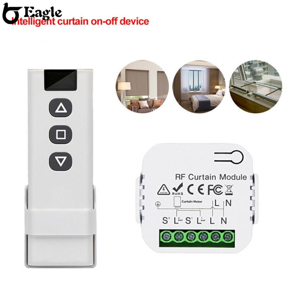 Retrofit Your Roller Blinds with Wireless Control 100m Range RF Remote