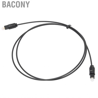Bacony Optical Audio Cable  Fiber High Firmness with Rubber Sleeve for Equipment