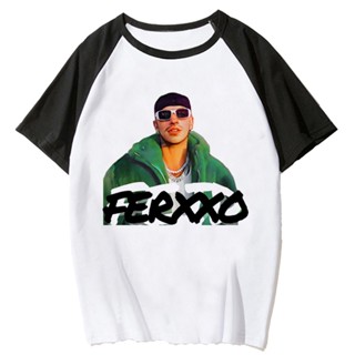 Feid Ferxxo เสื้อยืด ลายตลก สไตล์ฮาราจูกุ สําหรับผู้หญิง 2000s