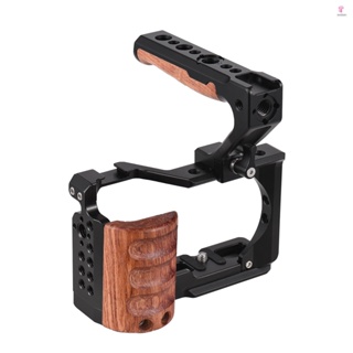 Andoer Camera Cage + Top Handle Kit - Secure and Reliable for  ZV-E10 Camera