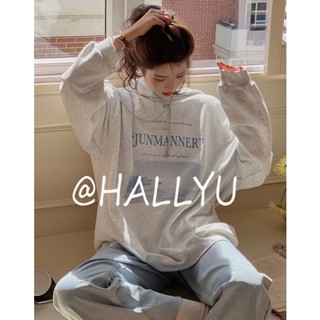 HALLYU  เสื้อผ้าผู้ญิง แขนยาว เสื้อฮู้ด คลุมหญิง สไตล์เกาหลี แฟชั่น  Beautiful ทันสมัย Unique พิเศษ A98J37Q 36Z230909