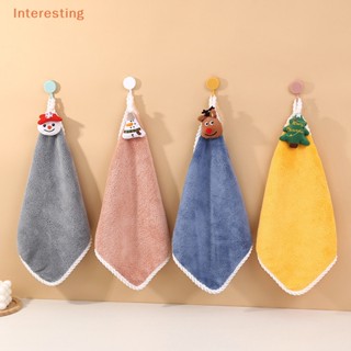 [Interesting] ใหม่ ผ้าขนหนู ลายซานตาคลอส สีแดง ของขวัญปีใหม่ สําหรับตกแต่งบ้าน ห้องน้ํา