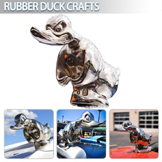 Angry Resin Duck Hood Ornament for Car Motorcycle Decorations