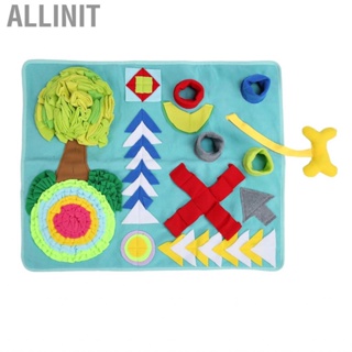 Allinit Dog Sniffing Mat Fleece Promote Digestion Pad Slow   Boredom Soft Washable for Dogs