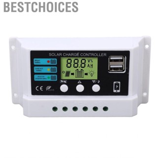 Bestchoices Solar Regulator Controller 12V 24V Self Adaption Overload Protection for Industrial