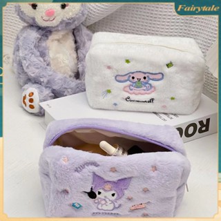 ❀ Sanrio กล่องดินสอตุ๊กตาน่ารัก Kuromi Cinnamoroll My Melody กระเป๋าดินสอตุ๊กตาความจุขนาดใหญ่กระเป๋าใส่ปากกาเด็กผู้หญิงเครื่องเขียนโรงเรียน