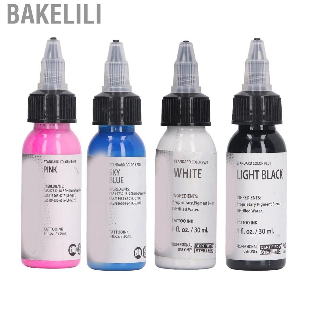 Bakelili Tattoo Practice High Color Saturation Prevent Fading Pigment ...