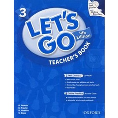 bundanjai-หนังสือคู่มือเรียนสอบ-lets-go-4th-ed-3-teachers-book-and-online-practice-cd-p