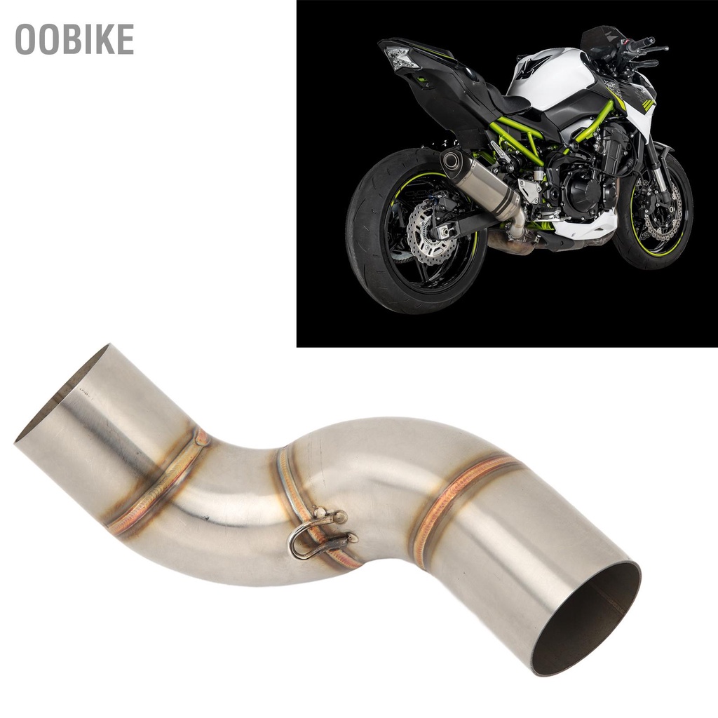 OObike Exhaust Middle Link Pipe ระบบท่อไอเสียสแตนเลส Mid Connection
