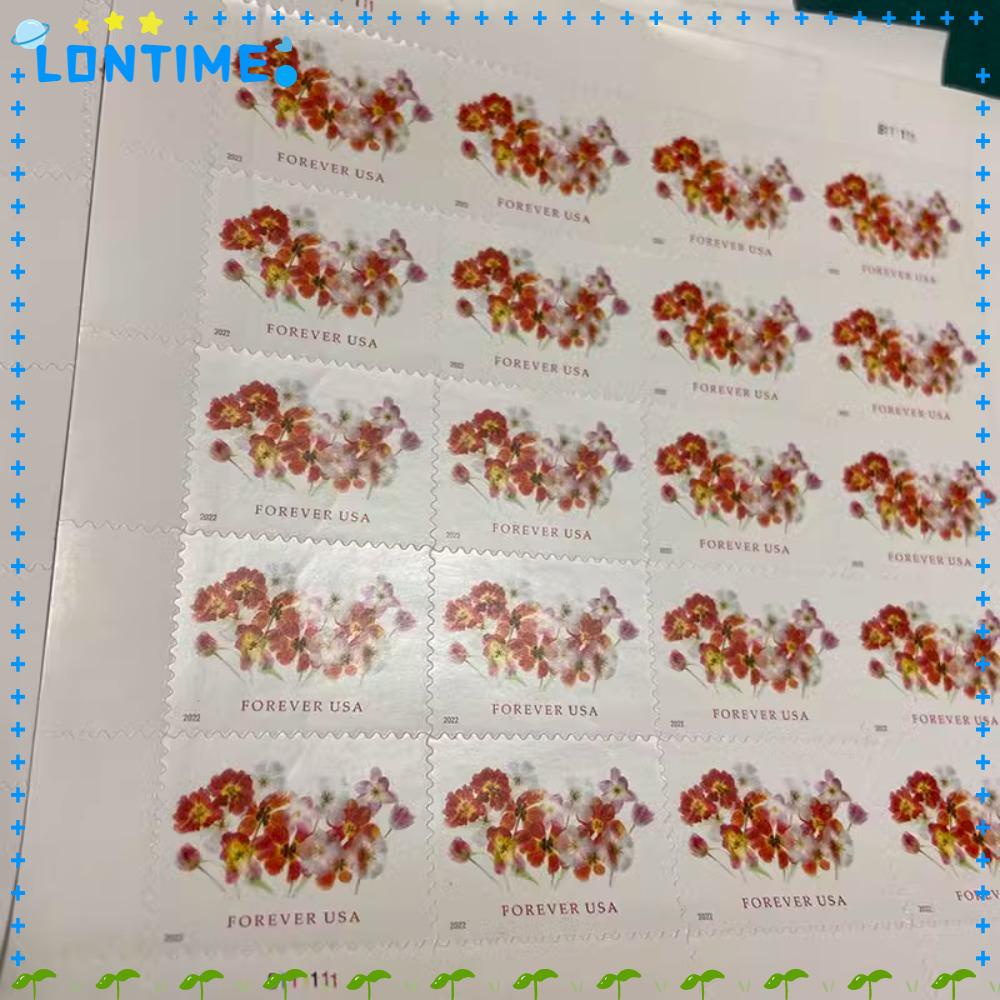 Lontime แสตมป์ไปรษณีย์ ลายดอกทิวลิปตลอดกาล 2022 | Shopee Thailand