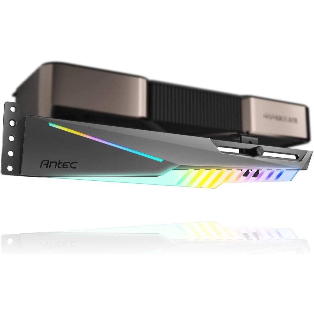 ANTEC DAGGER GPU Holder Black ARGB ที่ค้ำการ์ดจอ รองรับ Mainboad ARGB ...