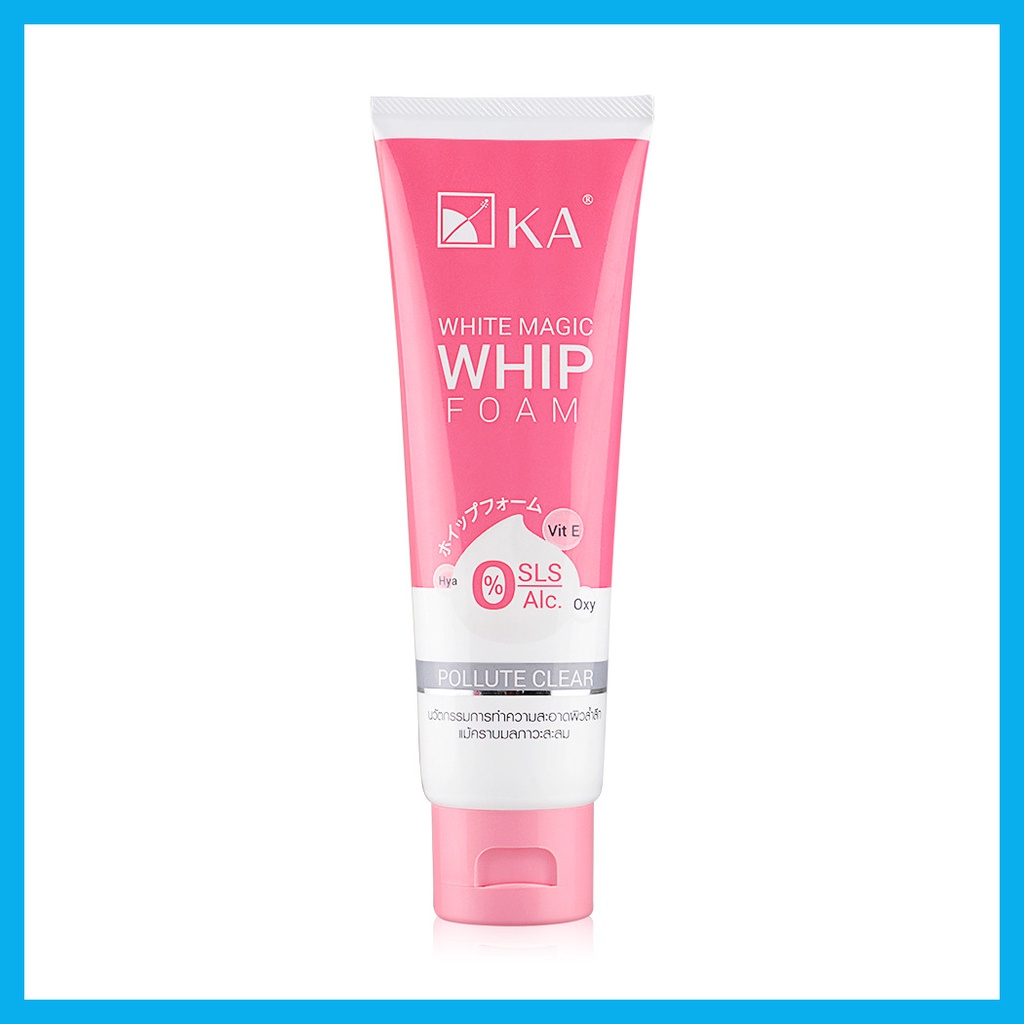 ka-white-magic-whip-foam-pollute-clear-100g-โฟมเนื้อวิปฟองนุ่มพิเศษจากเคเอ