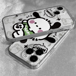 Happy Pacha Dog Phone Case For Iphone 14 Cartoon 8plus Protective Case Xs 12 Soft Case 14pro Cute 13 P478