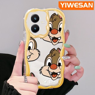 เคสโทรศัพท์มือถือ ซิลิโคนนิ่ม ใส กันกระแทก ลายการ์ตูน Dale น่ารัก สําหรับ VIVO Y22 Y22s