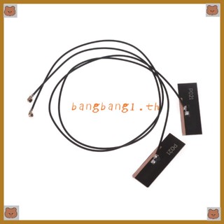 Bang 2 4G 5 8G IPEX4 MHF4 เสาอากาศภายใน WiFi Cable NGFF M 2 WiFi WLAN เสาอากาศฝัง