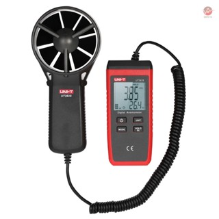 UNI-T UT363S Mini LCD Digital Anemometer Handheld Wind Speed Meter Air Velocity Temperature Tester for Weather Monitoring