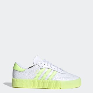 adidas ไลฟ์สไตล์ รองเท้า SAMBAROSE ผู้หญิง สีเหลือง FV0771