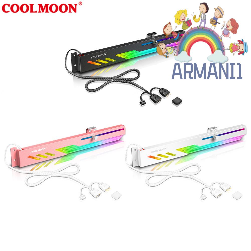 armani1-th-coolmoon-gt8-ขาตั้งการ์ดจอ-gpu-แนวนอน-สําหรับคอมพิวเตอร์