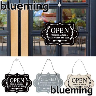 Blueming2 ป้ายไม้ สองด้าน สําหรับแขวนประตู โรงแรม