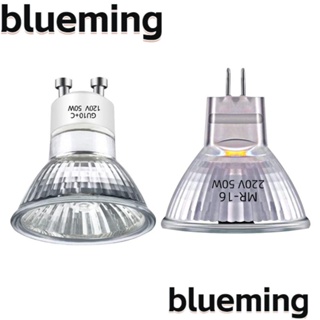 Blueming2 ถ้วยโคมไฟฮาโลเจน ไฟสปอตไลท์ สําหรับสัตว์เลื้อยคลาน MR16 50w 35w