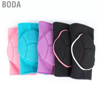 Boda Women Sports Kneepads Nylon Sponge Elastic Soft Protection Knee Support Brace for Dance Cycling Workout