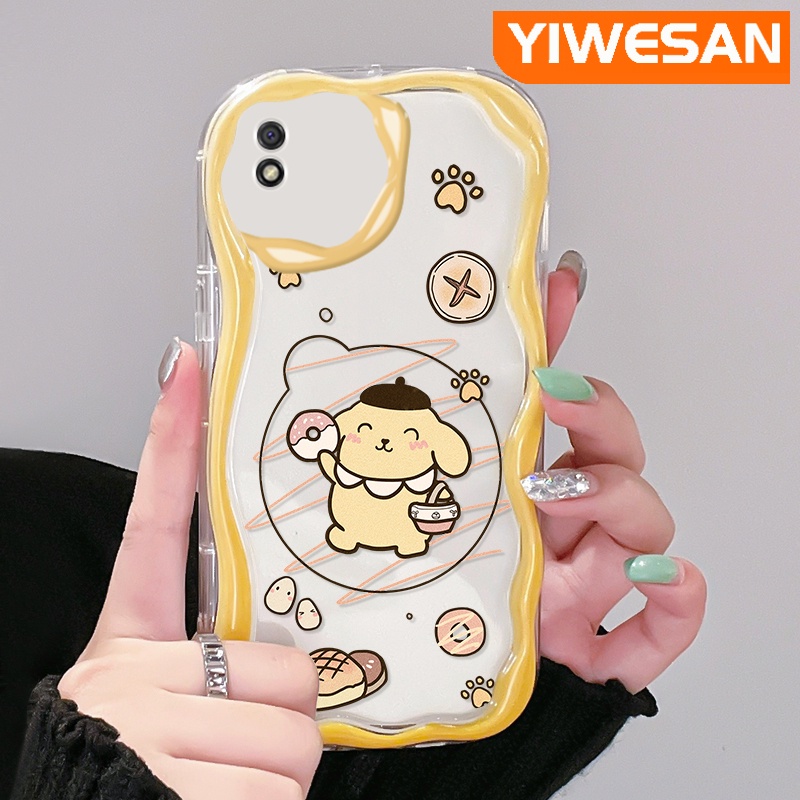 ใหม่-เคสโทรศัพท์มือถือ-ซิลิโคนใส-กันกระแทก-ลายการ์ตูนปอมปอมปอม-เพียวริน-สําหรับ-xiaomi-redmi-9c-nfc-redmi-9a-9i-a1-a2-poco-c31