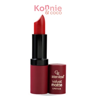 Golden Rose Velvet Matte Lipstick โกลเด้น โรส ลิปสติกเนื้อแมท.