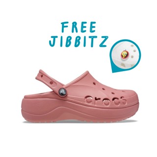 [พร้อมส่ง] Crocs Baya Platform Clog Blossom Gender  208186-682