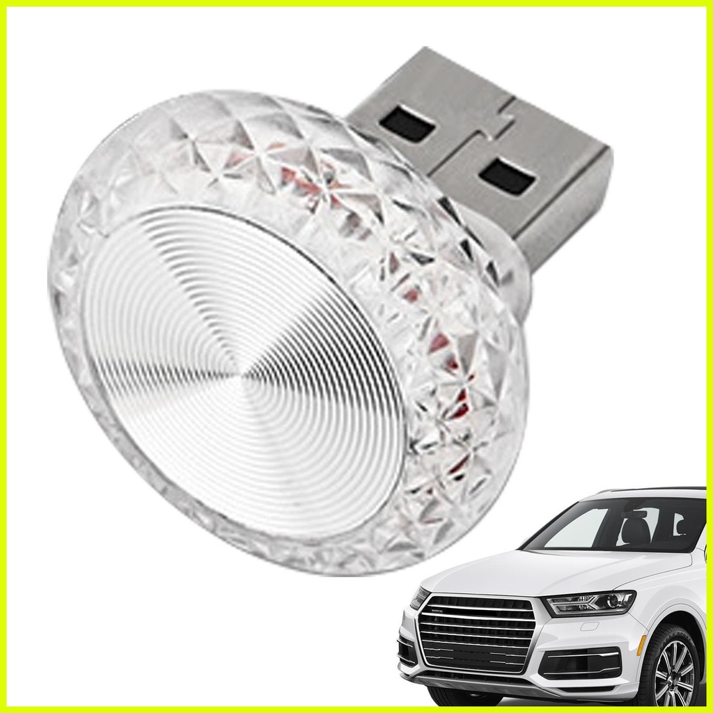 ไฟตกแต่งภายในรถยนต์ USB LED ที่มีสีสัน Mini USB ไฟบรรยากาศสากล Mini LED ...