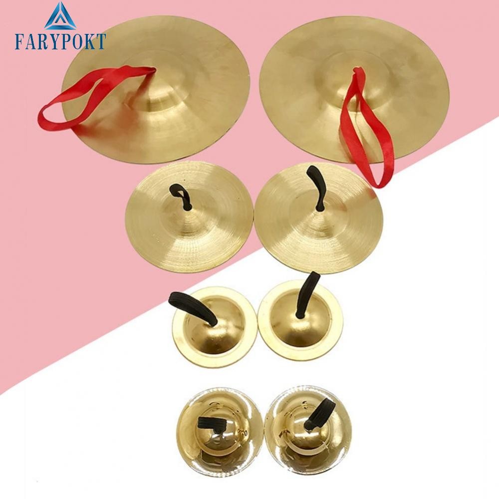 Top Quality Finger Cymbal Instrument โลหะ 1 คู่เต้นรํา Props การศึกษา ...