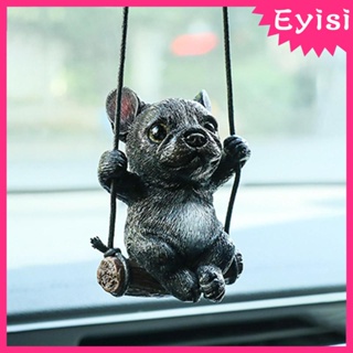 [Eyisi] จี้รูปสุนัข สําหรับแขวนตกแต่งกระจกมองหลังรถยนต์ กระเป๋าเป้สะพายหลัง หน้าต่าง ร้านอาหาร คาเฟ่