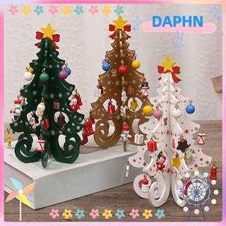 Daphs จี้ไม้ แฮนด์เมด DIY สําหรับตกแต่งต้นคริสต์มาส