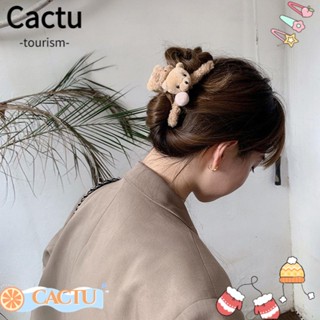 Cactu กิ๊บติดผม รูปหมี ปลาฉลาม แฟชั่นฤดูใบไม้ร่วง และฤดูหนาว