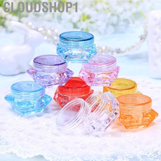 Cloudshop1 Travel  Containers Small Portable Lightweight Empty Lotion Container Refillable Cosmetic Jars with Lid