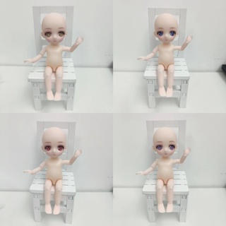 ของเล่นเด็ก ตุ๊กตาการ์ตูนอนิเมะ 1/8 BJD 3D 4FIN 16 ซม.