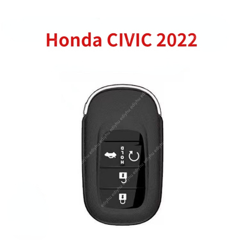 เคสรีโมตกุญแจรถยนต์-5-ปุ่ม-อุปกรณ์เสริม-สําหรับ-honda-civic-11th-hr-v-pilot-2023-2024-accord-vezel-2022