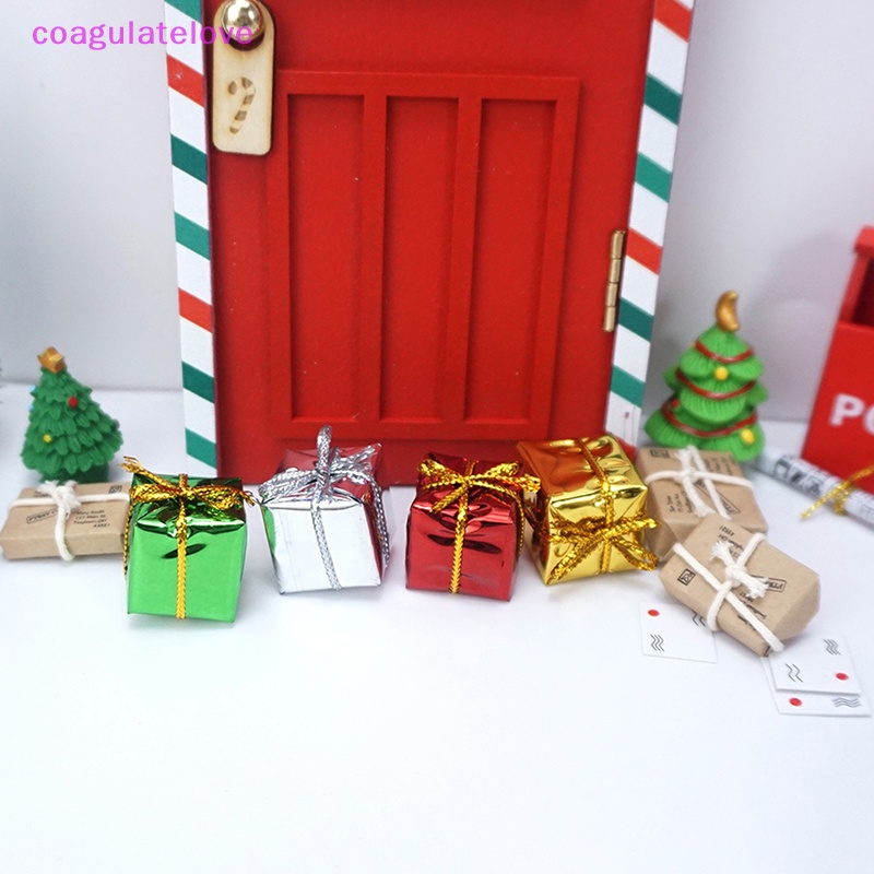 coagulatelove-โมเดลกล่องของขวัญคริสต์มาสจิ๋ว-1-12-สําหรับตกแต่งบ้านตุ๊กตา-4-ชิ้น-ขายดี