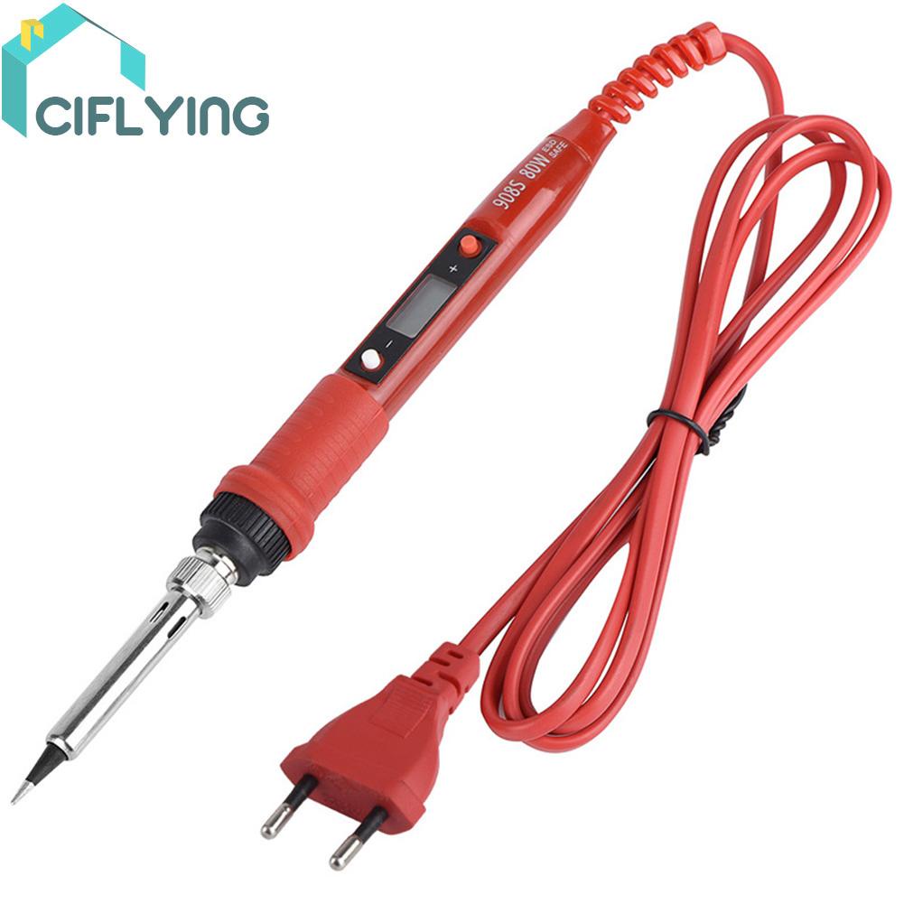 ciflys-th-ปากกาเชื่อมบัดกรีไฟฟ้าดิจิทัล-ปรับอุณหภูมิได้