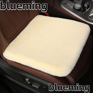 Blueming2 เบาะรองนั่งรถยนต์ ขนกระต่ายเทียม แบบหนา สําหรับฤดูหนาว