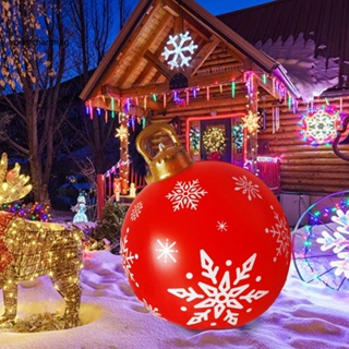 Overcharming ลูกบอล Pvc กันน้ํา รีโมตคอนโทรล สําหรับตกแต่งบ้าน คริสต์มาส กลางแจ้ง